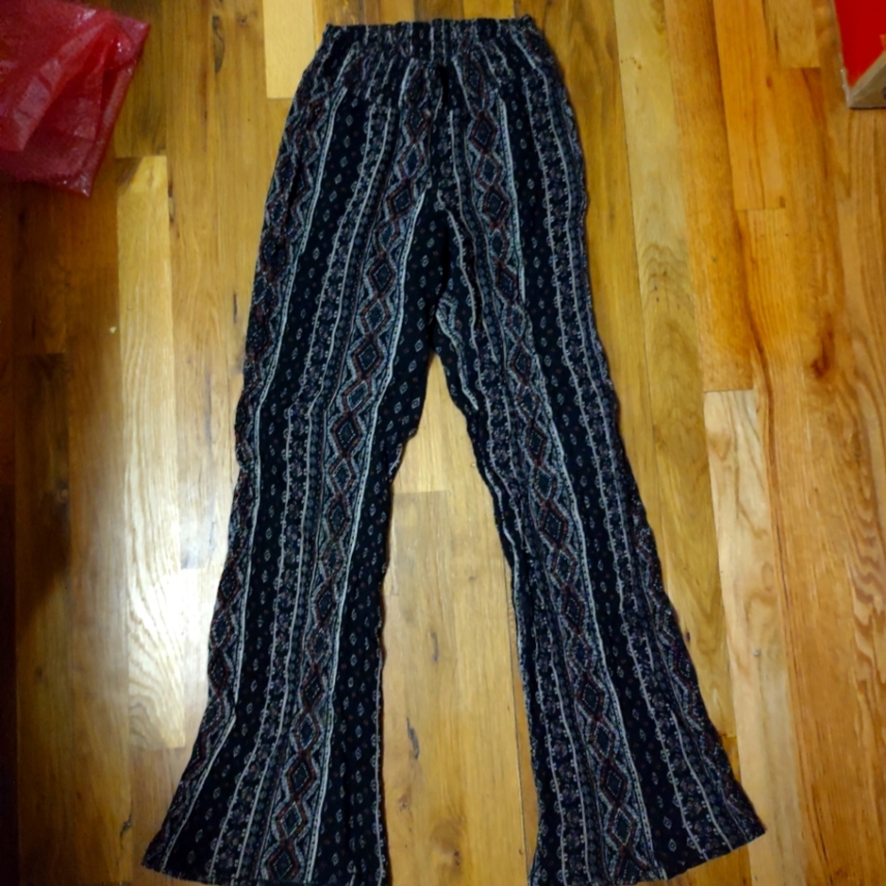 Boho flare pants
